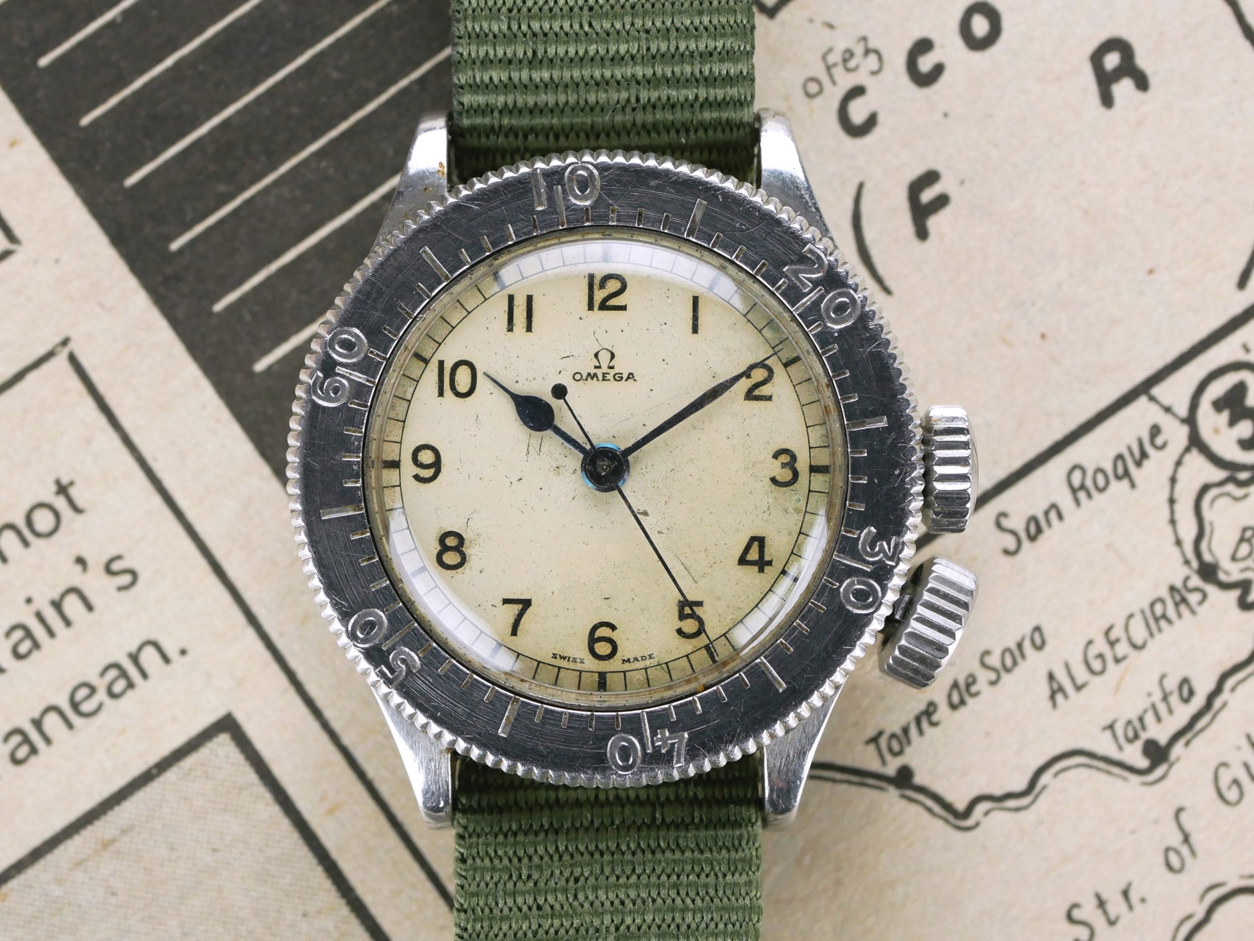 WW2 Omega Weems 6B/159 RAF Watch