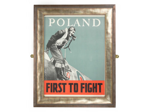 Poland First To Fight Poster