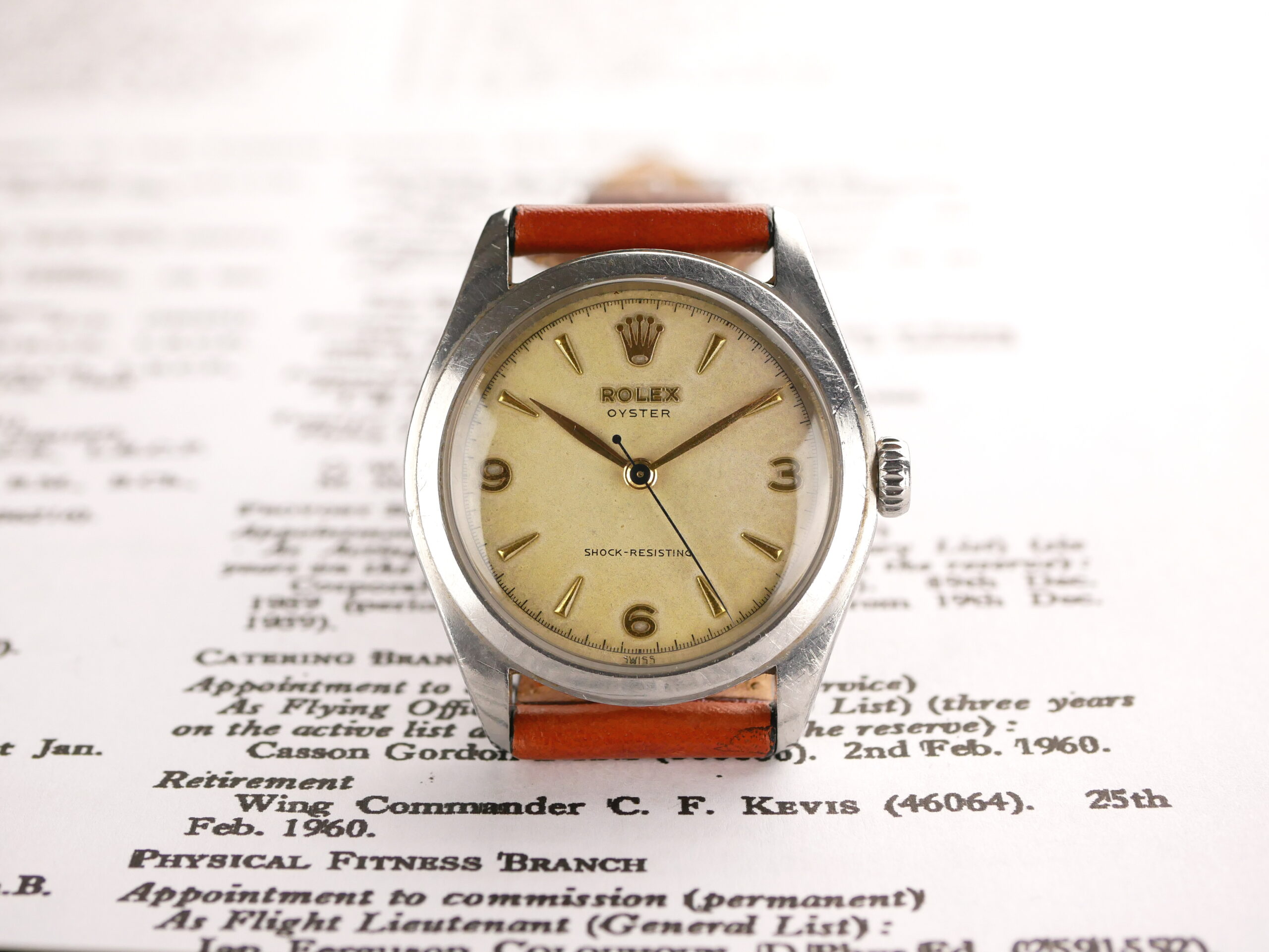 Rolex 6082 Shock-Resisting Oyster Watch c.1952