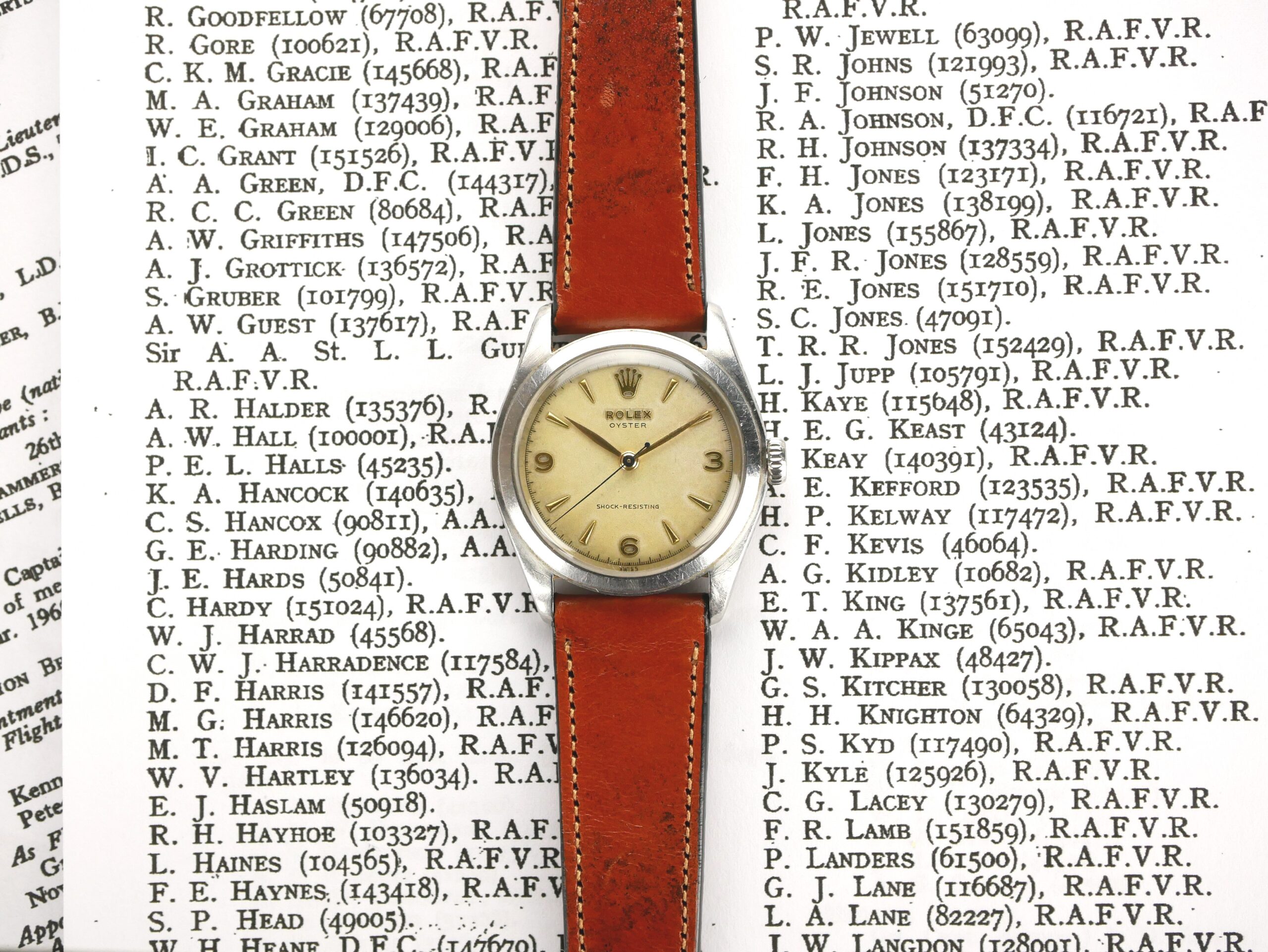 Rolex 6082 Shock-Resisting Oyster Watch c.1952