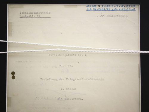 Rommel Document