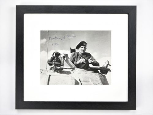 Signed Montgomery of Alamein Photo