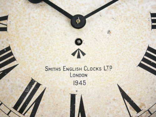Smiths Army White Dial Clock