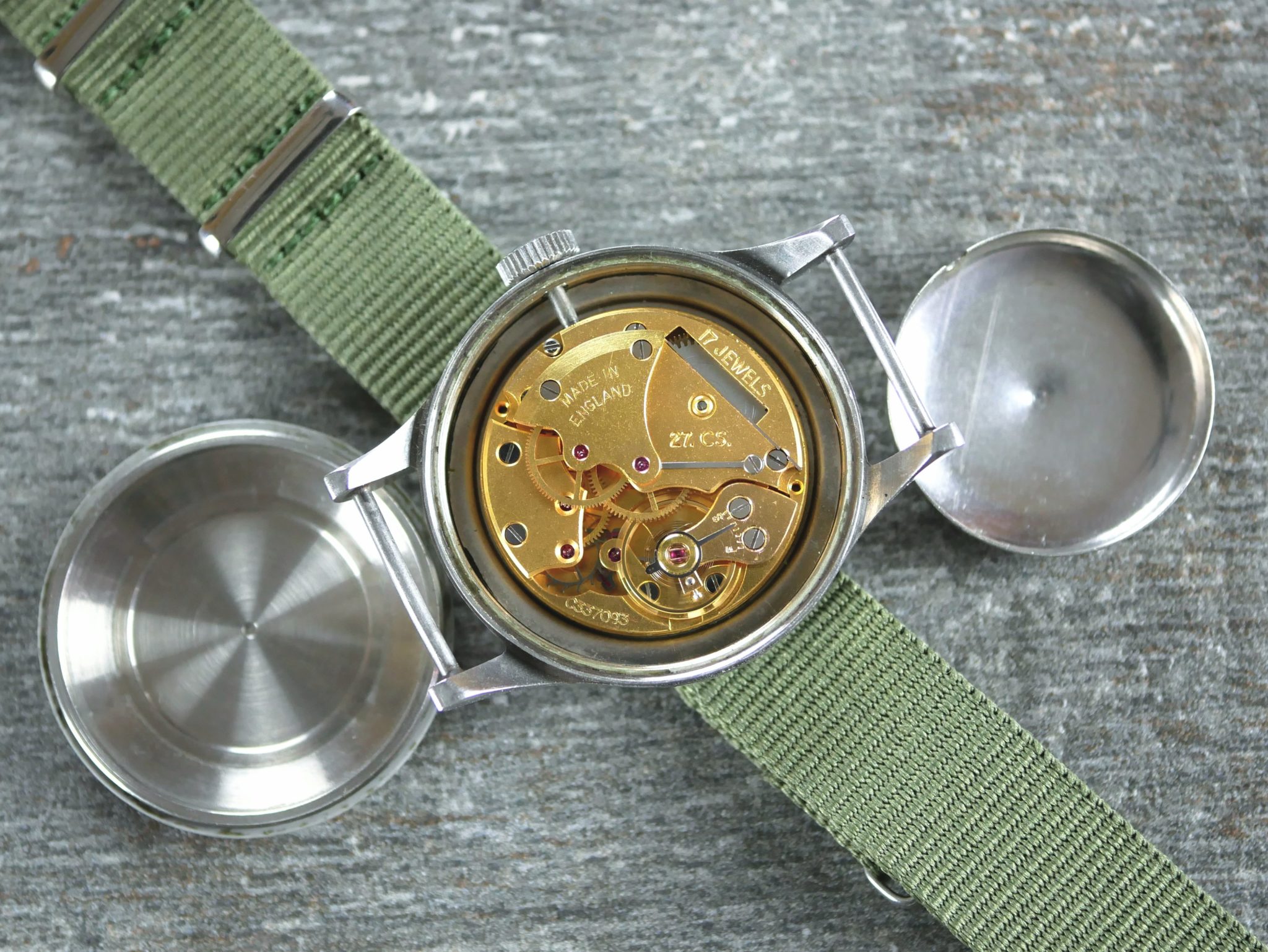 Smiths Deluxe GS 6B/542 British Military Watch 1956 Finest Hour