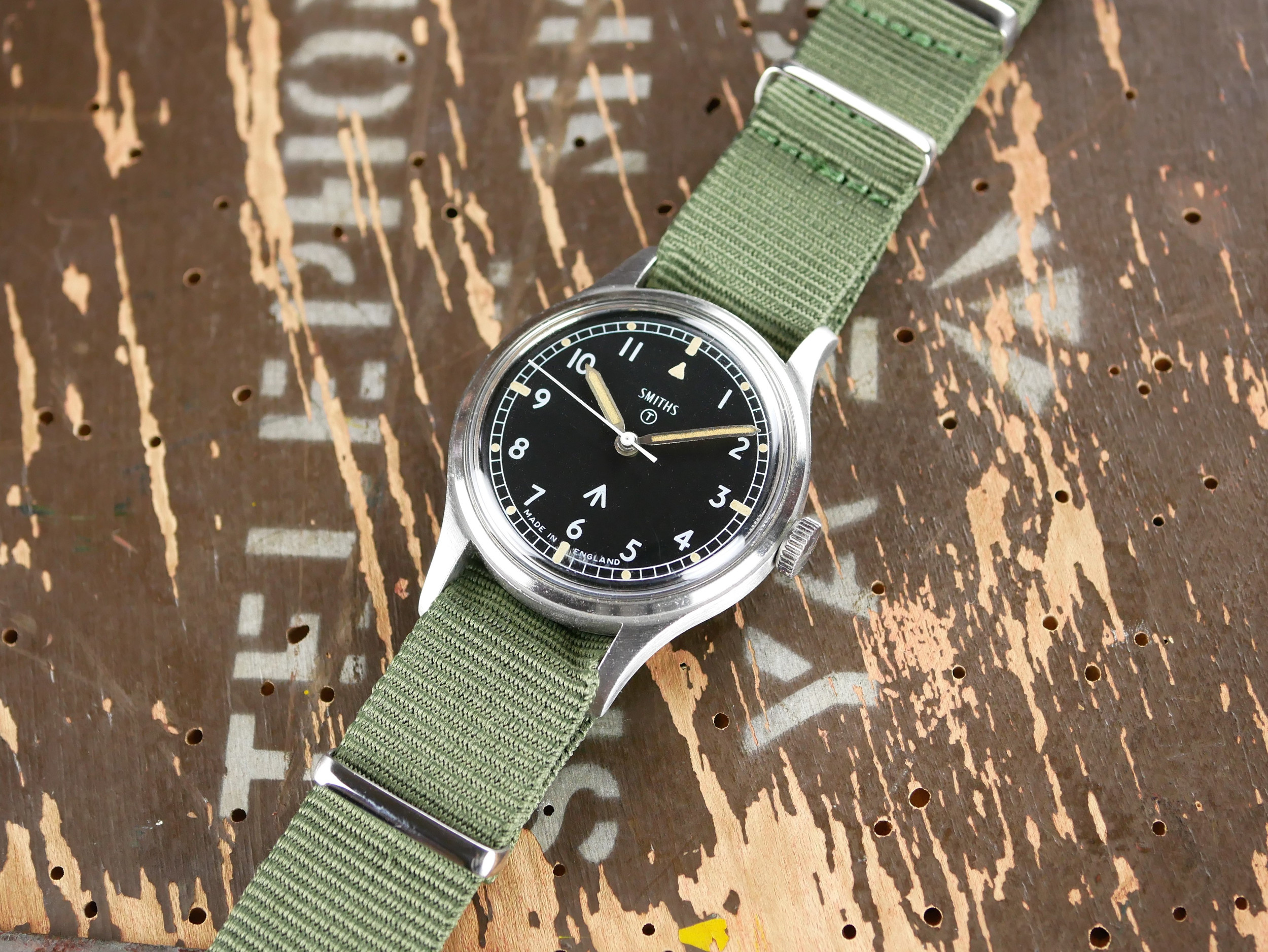 Smiths W10 British Military Watch For Sale | Finest Hour Timepieces Ltd