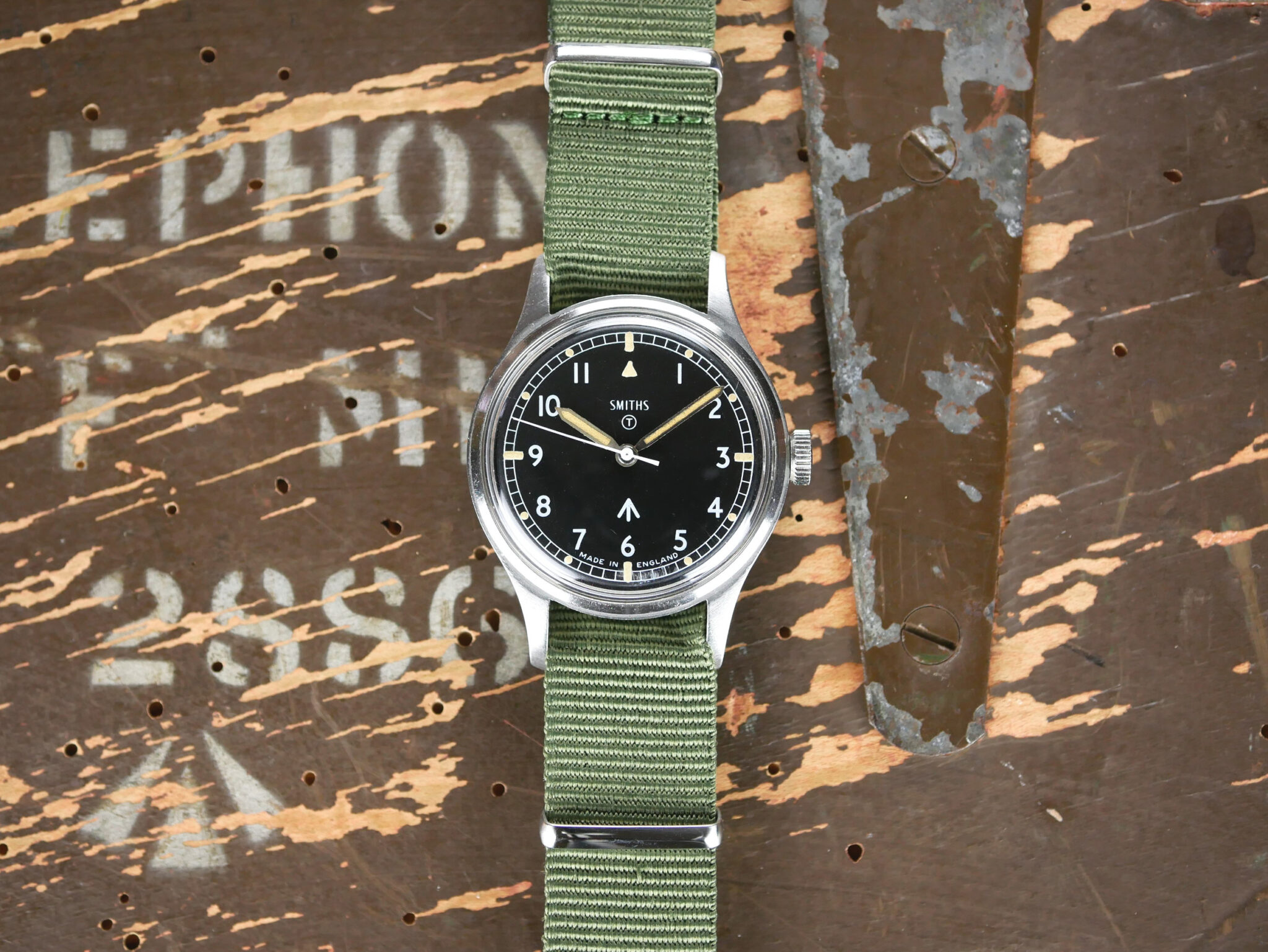 Smiths W10 British Military Watch For Sale 