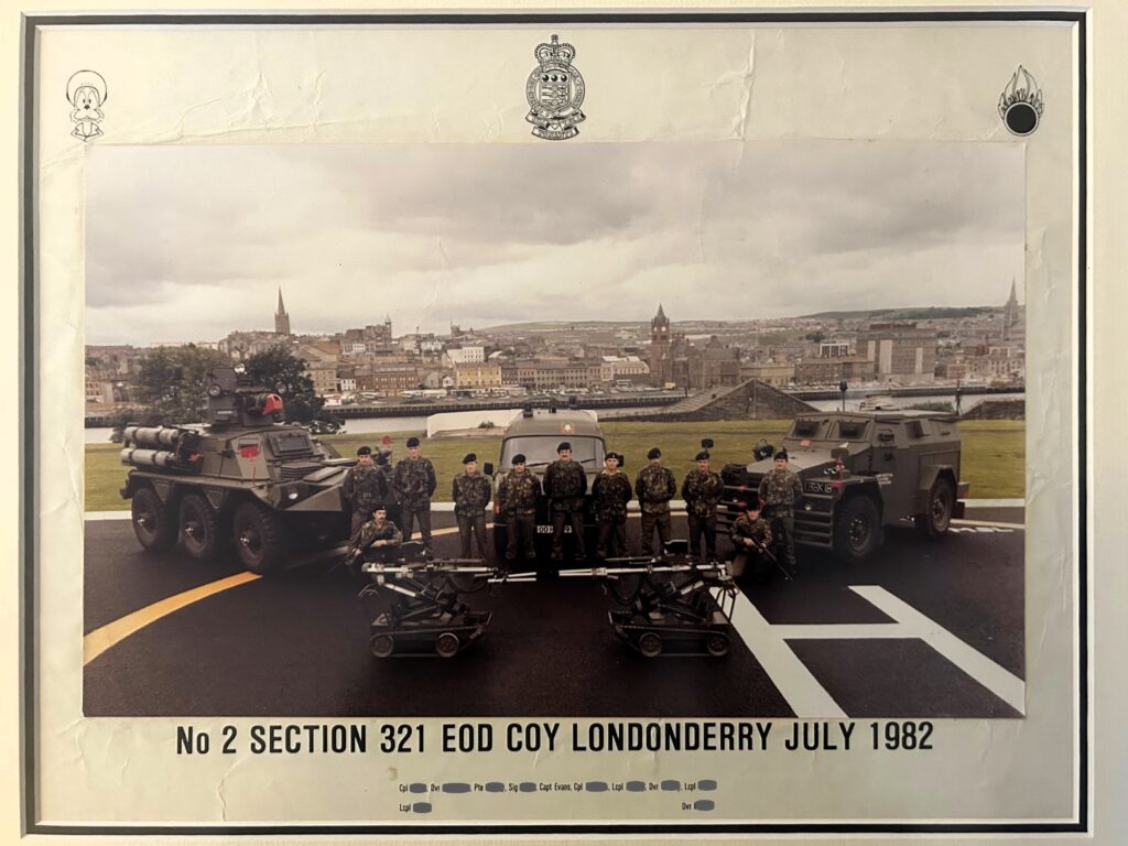 No 2 Section 321 EOD COY Londonderry - Smiths W10 Provenance