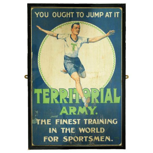 You Ought To Jump At It Territorial Army Poster