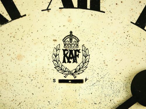 Hospital RAF Smiths White Dial Clock Type II
